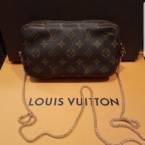 💠Louis Vuitton Marly Monogram Crossbody with chain